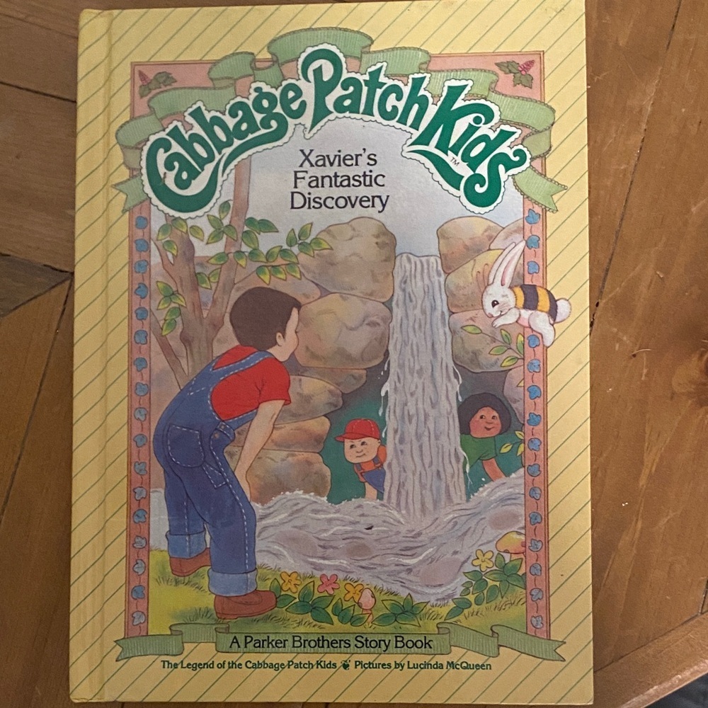 Vintage Cabbage Patch Kids Xavier’s Fantastic Discovery Story Book​​
